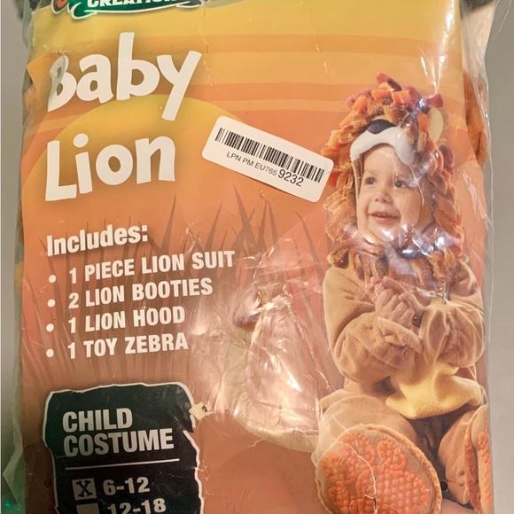 Spooktacular Creations Lion costume
•size 6-12 months
•tan color NWOT no boots - Picture 9 of 10